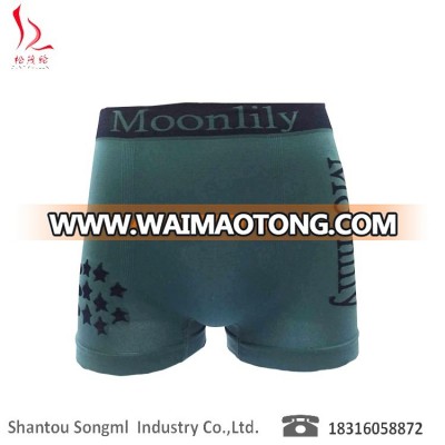 shantou seamless panties custom embroidered men boxer wholesale bulk underwear