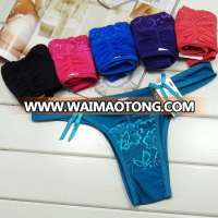 Hot sale slim fit 82% nylon 18% spandex sexy lingerie underwear woman wholesale